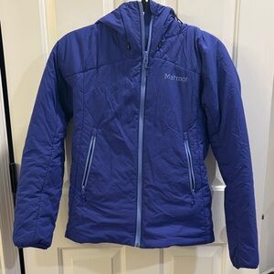 Marmot Women’s Blue Insulated Jacket, XS